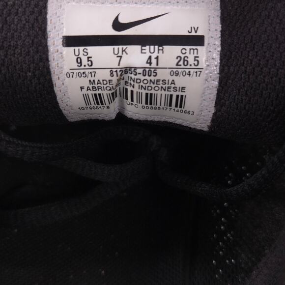 Nike Tanjun Athletic Lace Up Running Shoe Womens Size 9.5 812655-005 Black - Picture 10 of 10